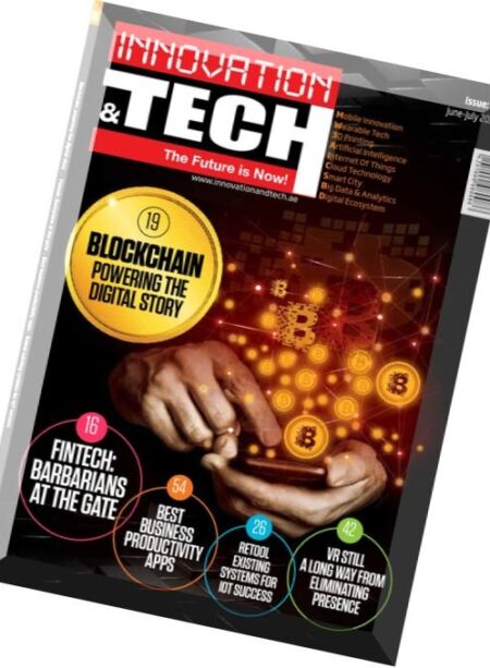 Innovation & Tech – June-July 2016 Cover