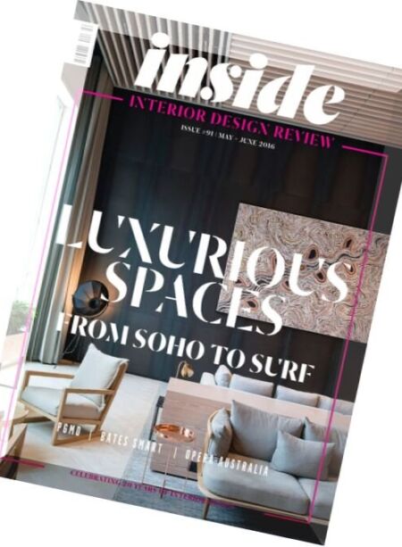 (inside) interior design review – May-June 2016 Cover