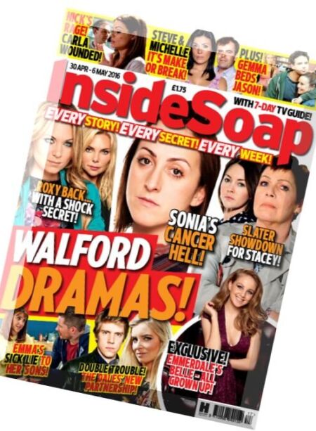 Inside Soap UK – 30 April 2016 Cover
