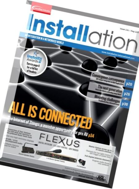 Installation Magazine – May 2016 Cover