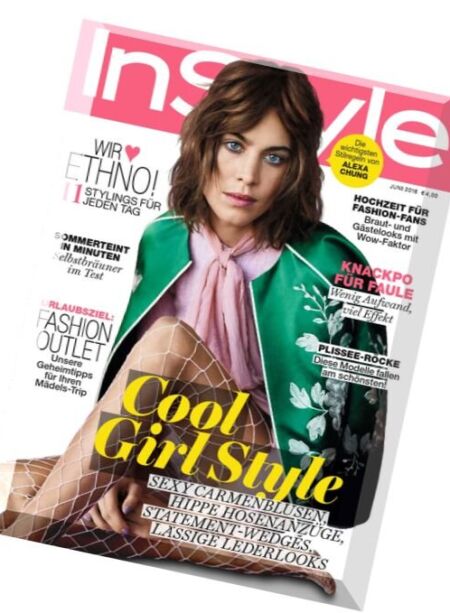 InStyle Germany – Juni 2016 Cover