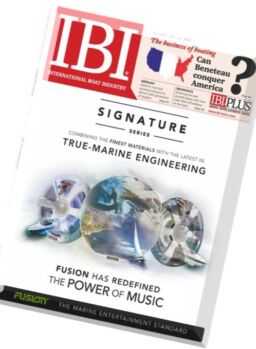 International Boat Industry – April-May 2016