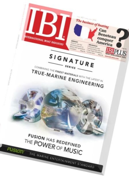International Boat Industry – April-May 2016 Cover