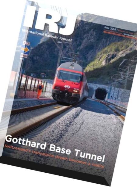 International Railway Journal – June 2016 Cover