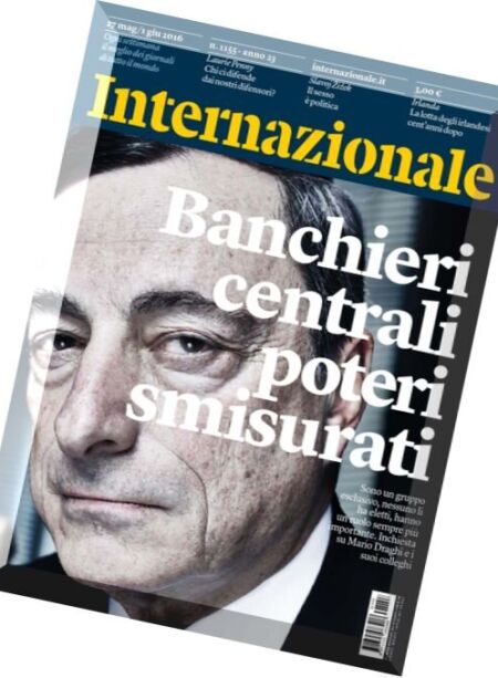 Internazionale – 27 Maggio 2016 Cover
