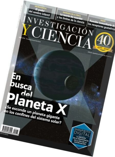 Investigacion y Ciencia – Abril 2016 Cover