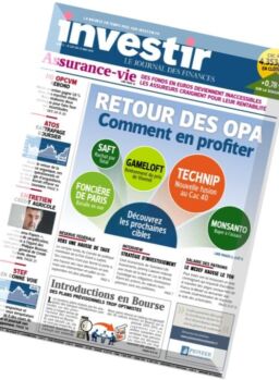 Investir – 21 Mai 2016