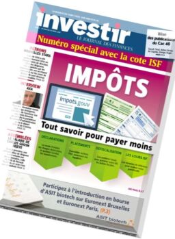 Investir – 30 Avril 2016