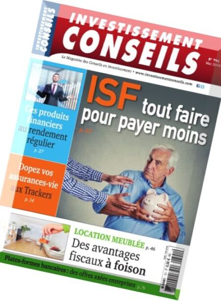 Investissement Conseils – Mai 2016 Cover