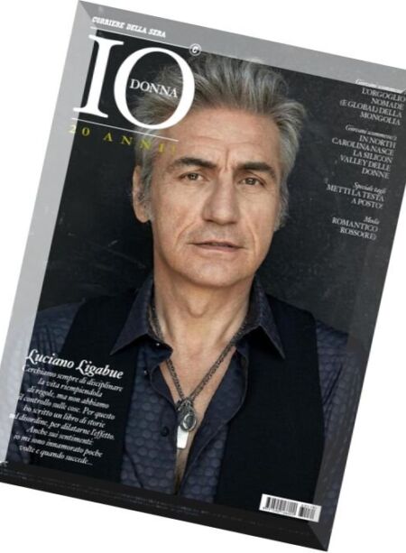 Io Donna del Corriere della Sera – 30 Aprile 2016 Cover