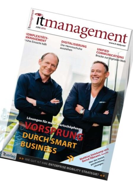 IT Management – Juni 2016 Cover