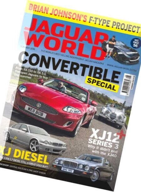 Jaguar World – Summer 2016 Cover