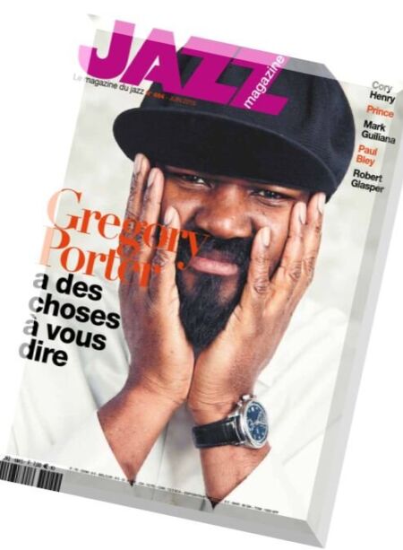 Jazz Magazine – Juin 2016 Cover