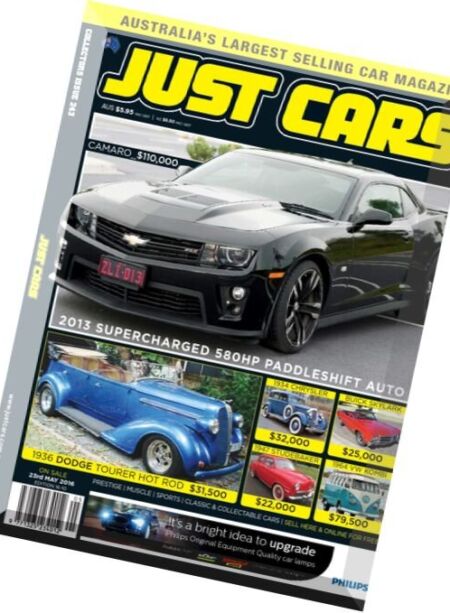 Just Cars – May 2016 Cover