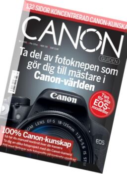 Kamera Guiden Canon – Nr.1, 2016