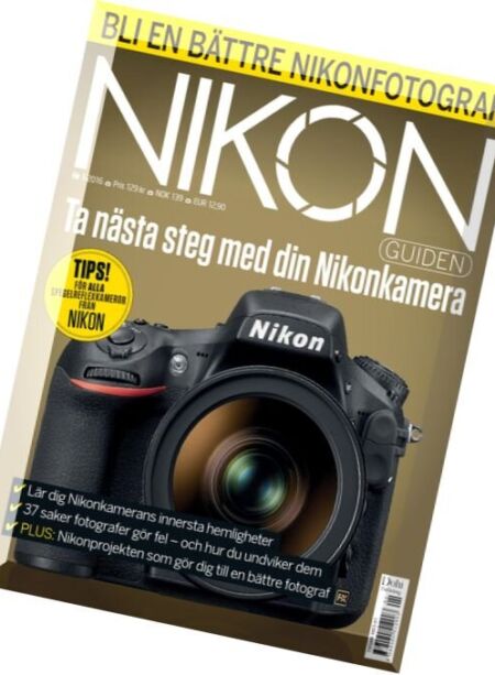 Kamera Guiden Nikon – Nr.1, 2016 Cover