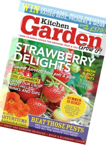 Kitchen Garden – June 2016 Cover