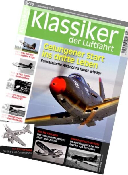 Klassiker der Luftfahrt – 2015-05 Cover