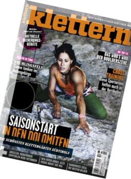 Klettern – Nr.4, 2016
