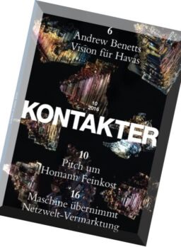 Kontakter – Nr.10, 2016
