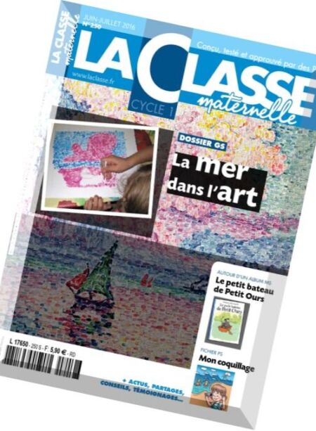 La Classe Maternelle – Juin-Juillet 2016 Cover
