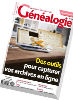 La Revue Francaise de Genealogie – Guin-Juillet 2016