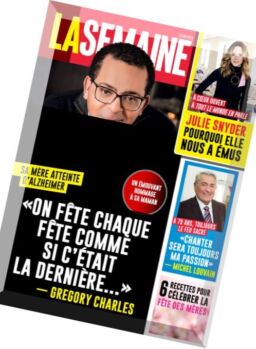 La Semaine – 13 Mai 2016