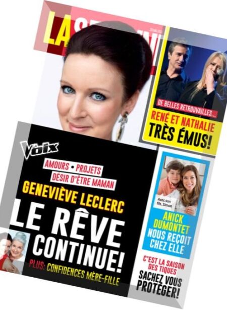 La Semaine – 20 Mai 2016 Cover