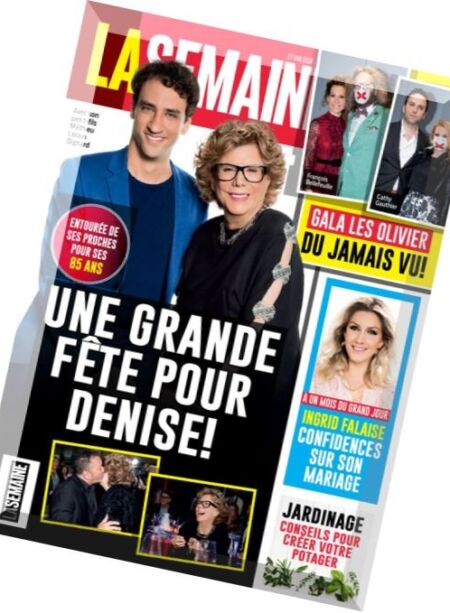 La Semaine – 27 Mai 2016 Cover