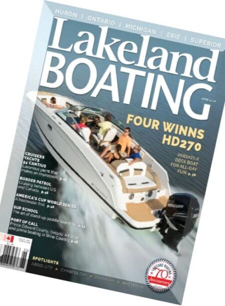 Lakeland Boating – June 2016 Cover