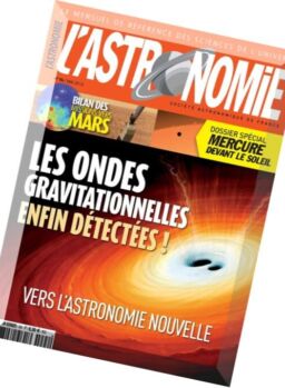 L’Astronomie – Mai 2016