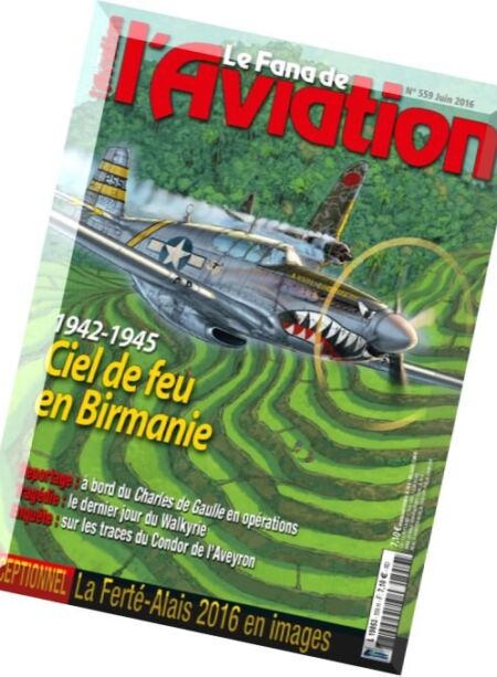 Le fana de l’aviation – Juin 2016 Cover