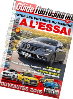 Le Guide de L’Auto-Journal – N 30, 2016