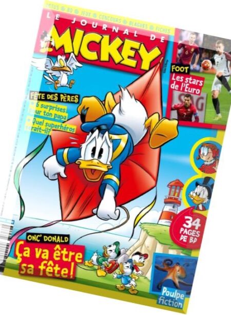 Le Journal de Mickey – 15 au 21 Juin 2016 Cover