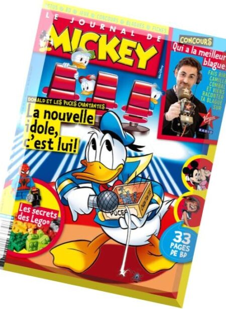 Le Journal de Mickey – 18 au 24 Mai 2016 Cover