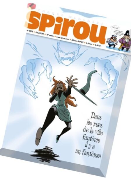 Le Journal de Spirou – 4 Mai 2016 Cover