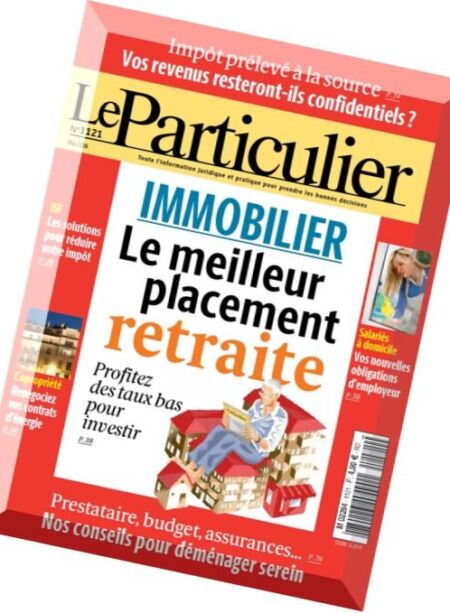 Le Particulier – Mai 2016 Cover