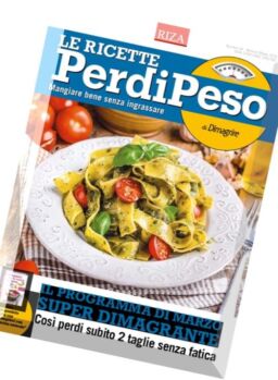 Le Ricette PerdiPeso – Marzo 2016
