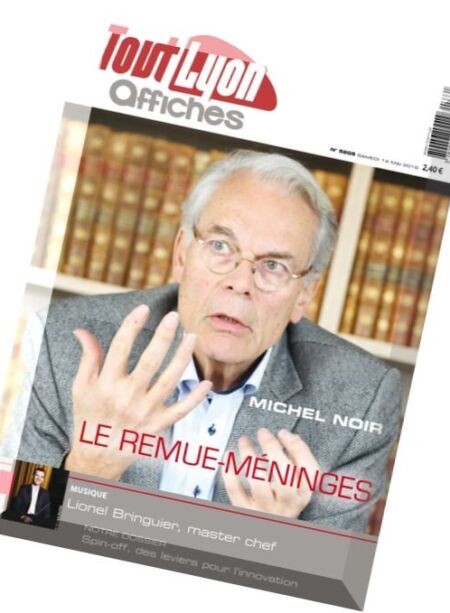 Le Tout Lyon – 14 Mai 2016 Cover