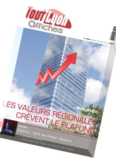Le Tout Lyon – 30 Avril 2016 Cover