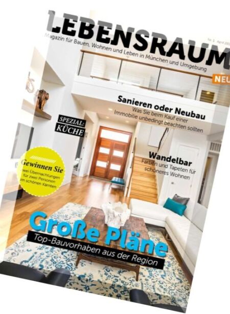 Lebensraum – Nr. 1, April 2016 Cover