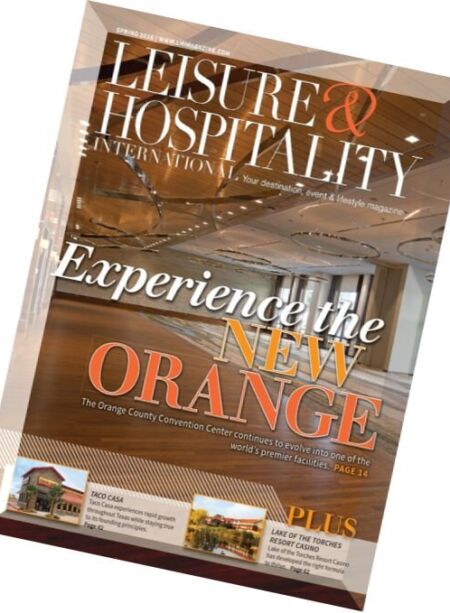 Leisure & Hospitality International – Spring 2016 Cover