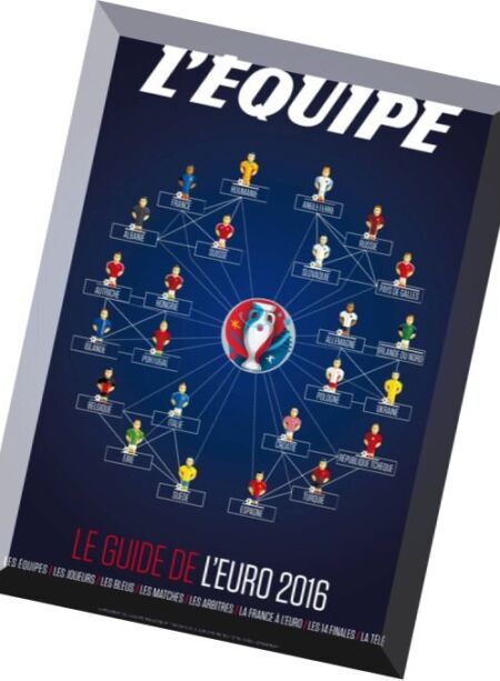 L’Equipe – Le Guide De l’EURO 2016 Cover
