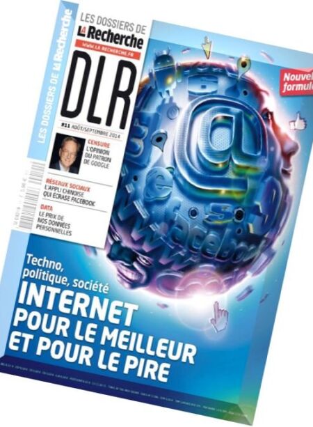 Les Dossiers de La Recherche – Aout-Septembre 2014 Cover