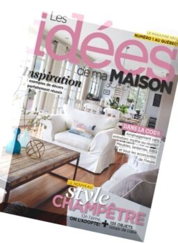 Les Idees de ma maison – Juin 2016