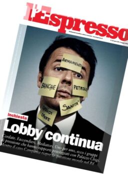 L’Espresso – 5 Maggio 2016