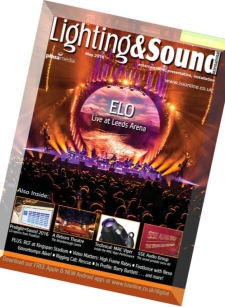 Lighting & Sound International – May 2016 Cover