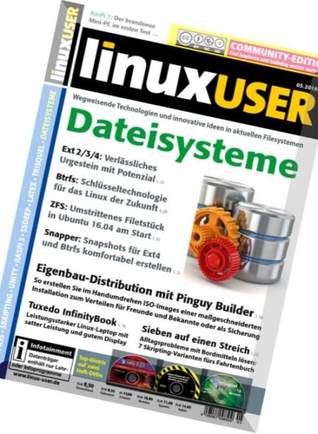LinuxUser – Mai 2016 Cover