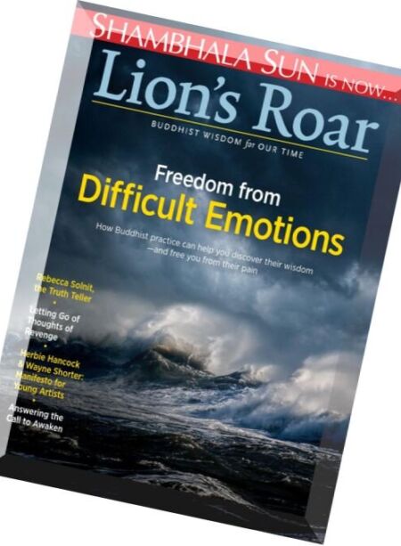 Lion’s Roar – July 2016 Cover