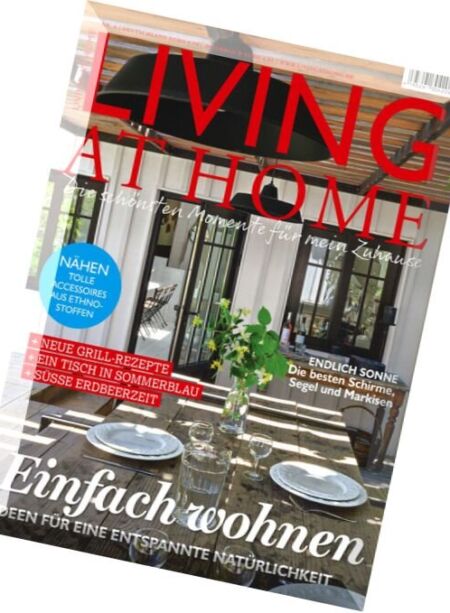 Living at Home – Juni 2016 Cover